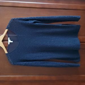 BCBGeneration Long Sleeve Navy Top